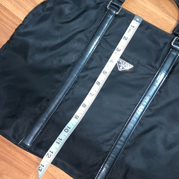 Authentic Prada Tessuto Spazzolat Nylon Briefcase Crossbody Bag - Picture 11 of 16